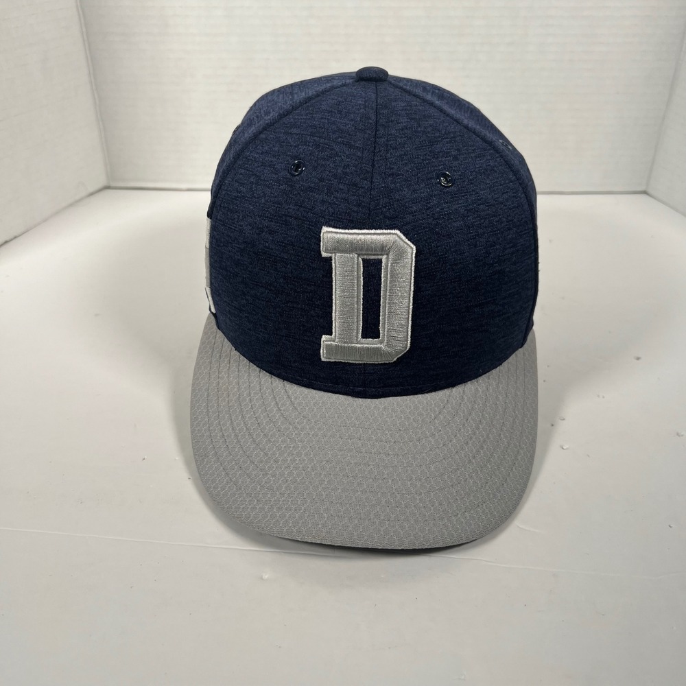 New Era Dallas Cowboys 9FIFTY Snapback Hat Navy Blue‎ Grey NFL Sideline Cap
